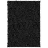 Vidaxl vloerkleed pamplona shaggy hoogpolig modern 160x230 cm zwart - afbeelding 2