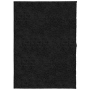 Vidaxl vloerkleed pamplona shaggy hoogpolig modern 240x340 cm zwart - afbeelding 2