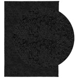 Vidaxl vloerkleed pamplona shaggy hoogpolig modern 240x340 cm zwart - afbeelding 3