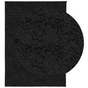Vidaxl vloerkleed pamplona shaggy hoogpolig modern 240x340 cm zwart - afbeelding 3