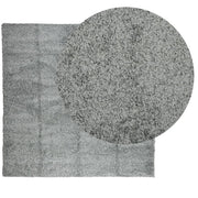 Vidaxl vloerkleed pamplona shaggy hoogpolig modern 160x160 cm groen - afbeelding 3