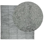 Vidaxl vloerkleed pamplona shaggy hoogpolig modern 240x240 cm groen - afbeelding 3