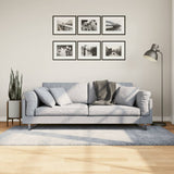 Vidaxl vloerkleed pamplona shaggy hoogpolig modern 100x200 cm blauw - afbeelding 1