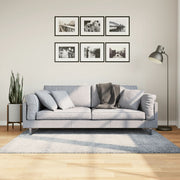 Vidaxl vloerkleed pamplona shaggy hoogpolig modern 120x170 cm blauw - afbeelding 1