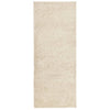 Vidaxl vloerkleed pamplona shaggy hoogpolig modern 80x200 cm goudkleur