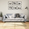 Vidaxl vloerkleed pamplona shaggy hoogpolig modern 120x120 cm goud