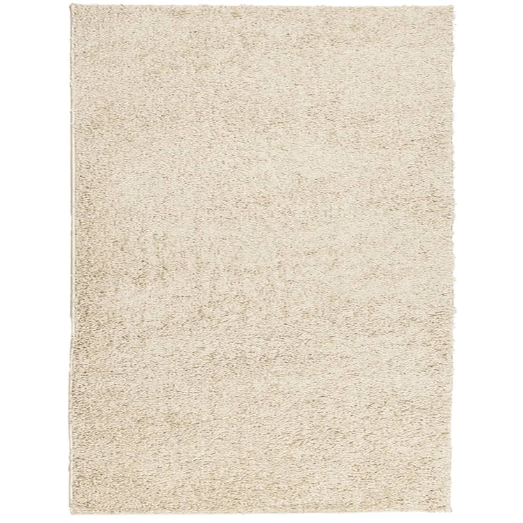 Vidaxl vloerkleed pamplona shaggy hoogpolig modern 300x400 cm goud