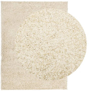 Vidaxl vloerkleed pamplona shaggy hoogpolig modern 300x400 cm goud - afbeelding 3