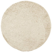 Vidaxl vloerkleed pamplona shaggy hoogpolig modern ø 160 cm goudkleur - afbeelding 2
