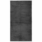 Vidaxl vloerkleed iza laagpolig scandinavisch 80x150 cm antraciet - afbeelding 2