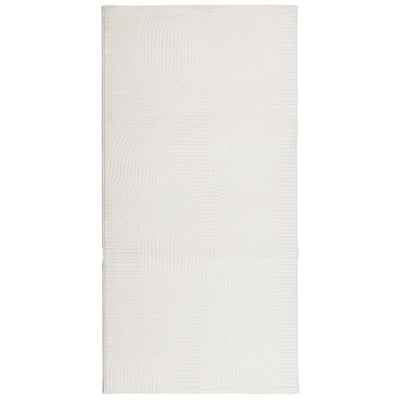 Vidaxl vloerkleed iza laagpolig scandinavisch 100x200 cm crèmekleurig