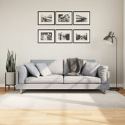 Vidaxl vloerkleed iza laagpolig scandinavisch 140x200 cm crèmekleurig - afbeelding 1