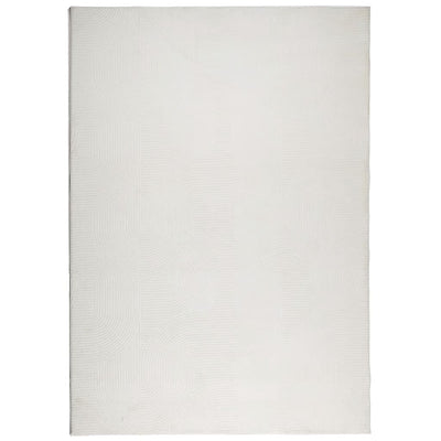 Vidaxl vloerkleed iza laagpolig scandinavisch 160x230 cm crèmekleurig
