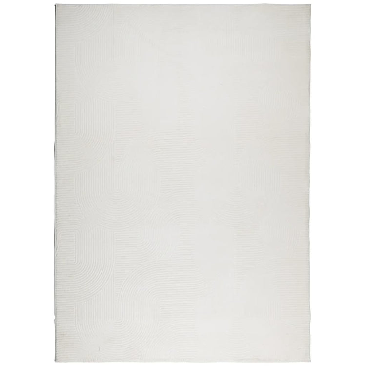 Vidaxl vloerkleed iza laagpolig scandinavisch 200x280 cm crèmekleurig