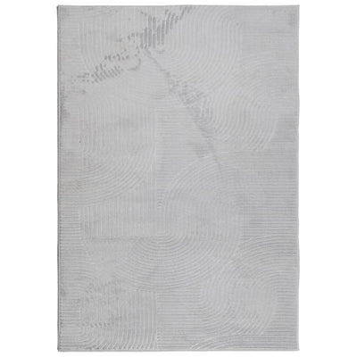 Vidaxl vloerkleed iza laagpolig scandinavisch 160x230 cm grijs