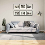 Vidaxl vloerkleed iza laagpolig scandinavisch 160x230 cm grijs - afbeelding 1