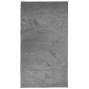 Vidaxl vloerkleed oviedo laagpolig 80x150 cm antracietkleurig - afbeelding 2