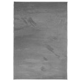 Vidaxl vloerkleed oviedo laagpolig 160x230 cm antracietkleurig - afbeelding 2