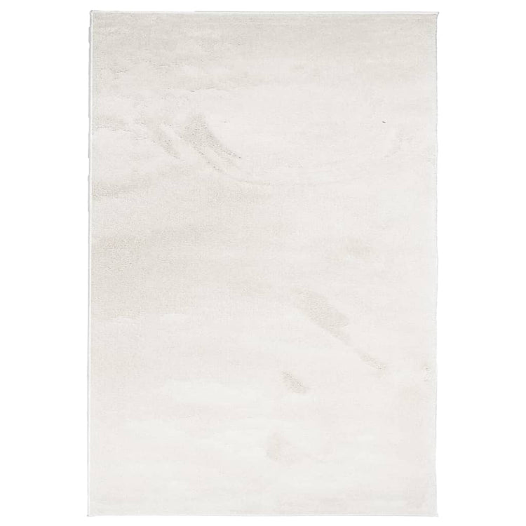 Vidaxl vloerkleed oviedo laagpolig 120x170 cm beige
