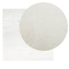 Vidaxl vloerkleed oviedo laagpolig 160x160 cm crèmekleurig
