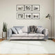 Vidaxl vloerkleed oviedo laagpolig 200x200 cm crèmekleurig