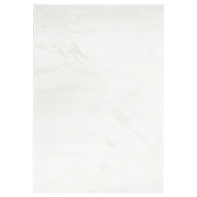 Vidaxl vloerkleed oviedo laagpolig 200x280 cm crèmekleurig