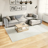 Vidaxl vloerkleed oviedo laagpolig 200x280 cm crèmekleurig