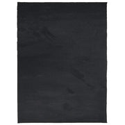 Vidaxl vloerkleed oviedo laagpolig 240x340 cm zwart - afbeelding 2