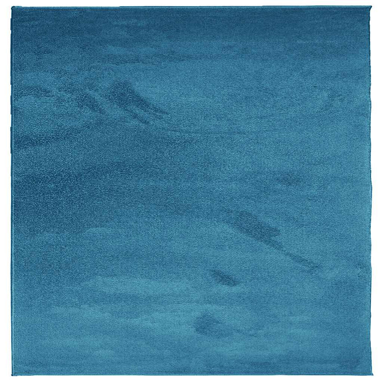 Vidaxl vloerkleed oviedo laagpolig 240x240 cm turquoise