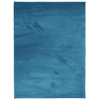 Vidaxl vloerkleed oviedo laagpolig 240x340 cm turquoise
