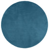 Vidaxl vloerkleed oviedo laagpolig ø 160 cm turquoise