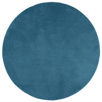 Vidaxl vloerkleed oviedo laagpolig ø 160 cm turquoise