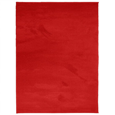 Vidaxl vloerkleed oviedo laagpolig 240x340 cm rood