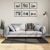 Vidaxl vloerkleed istan hoogpolig glanzend 80x150 cm antracietkleurig