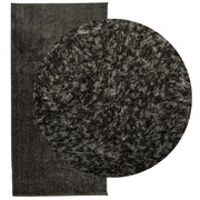 Vidaxl vloerkleed istan hoogpolig glanzend 100x200 cm antracietkleurig - afbeelding 3