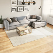 Vidaxl vloerkleed istan hoogpolig glanzend 200x280 cm crèmekleurig - afbeelding 1