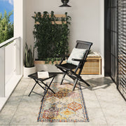 Vidaxl vloerkleed arbizu binnen en buiten vintage stijl 80x150 cm - afbeelding 1