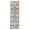 Vidaxl vloerkleed arbizu binnen en buiten vintage stijl 80x250 cm