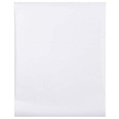 Vidaxl raamfolie mat 45x500 cm pvc wit