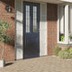 Vidaxl raamfolie mat 90 x 1000 cm pvc wit