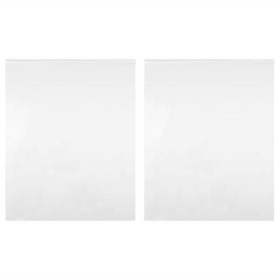 Vidaxl spiegelfolies 2 stuks zelfklevend 90x150 cm pet