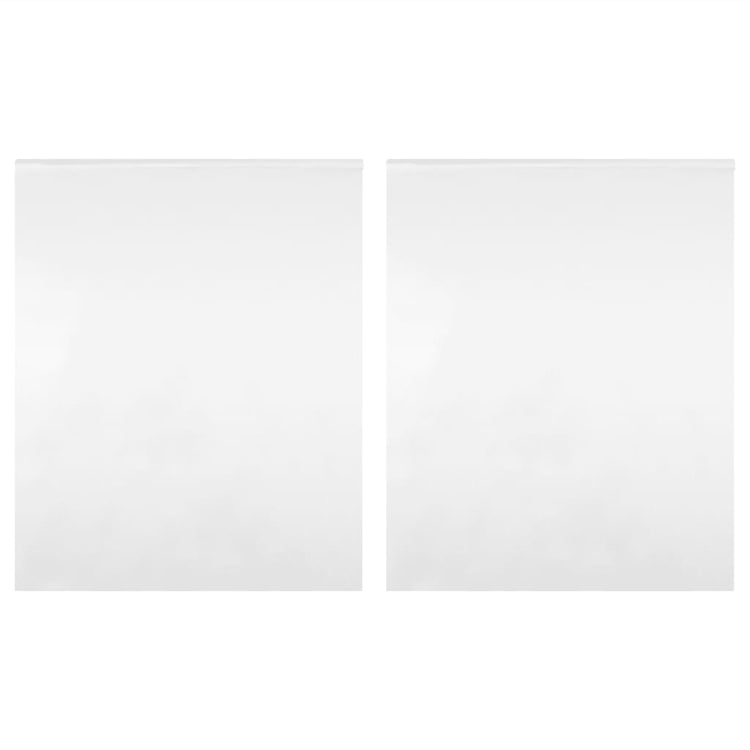 Vidaxl spiegelfolies 2 stuks zelfklevend 90x200 cm pet