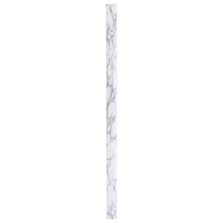 Vidaxl meubelfolie zelfklevend 90x500 cm pvc marmerwit