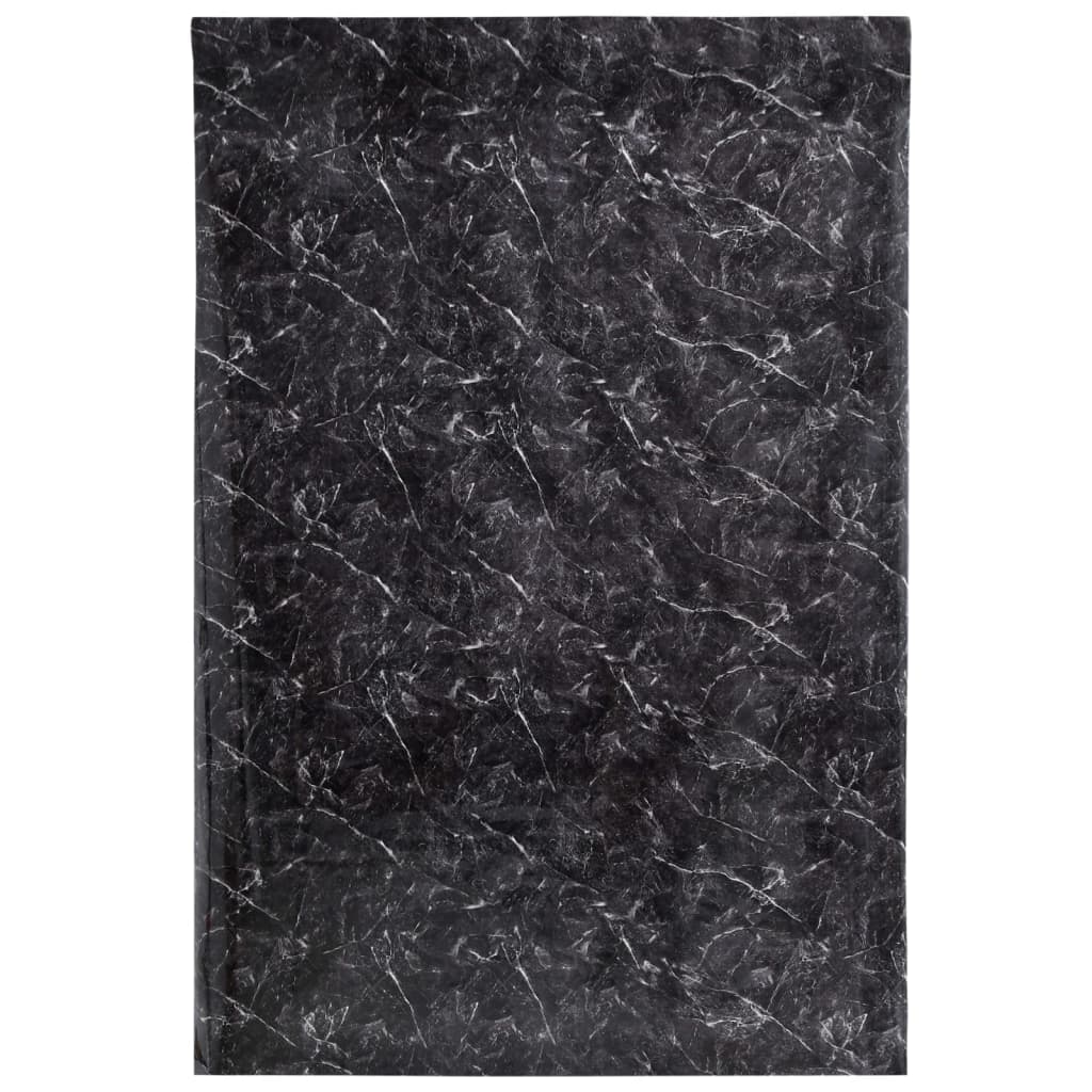 Vidaxl meubelfolie zelfklevend 90x500 cm pvc marmerzwart