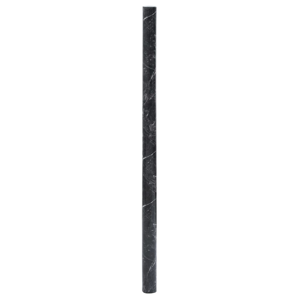 Vidaxl meubelfolie zelfklevend 90x500 cm pvc marmerzwart