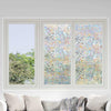 Vidaxl raamfolies 3 st mat 3d regenboogpatroon pvc