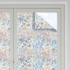 Vidaxl raamfolies 5 st mat 3d regenboogpatroon pvc