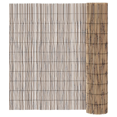 Vidaxl tuinscherm 400x100 cm riet