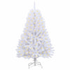 Vidaxl kunstkerstboom met 150 led wit 120 cm pvc en metaal