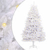 Vidaxl kunstkerstboom met 300 led wit 180 cm pvc en metaal
